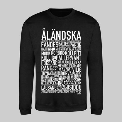 Åländska Dialekt Text Sweatshirt