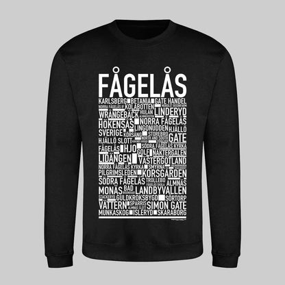 Fågelås Text Sweatshirt