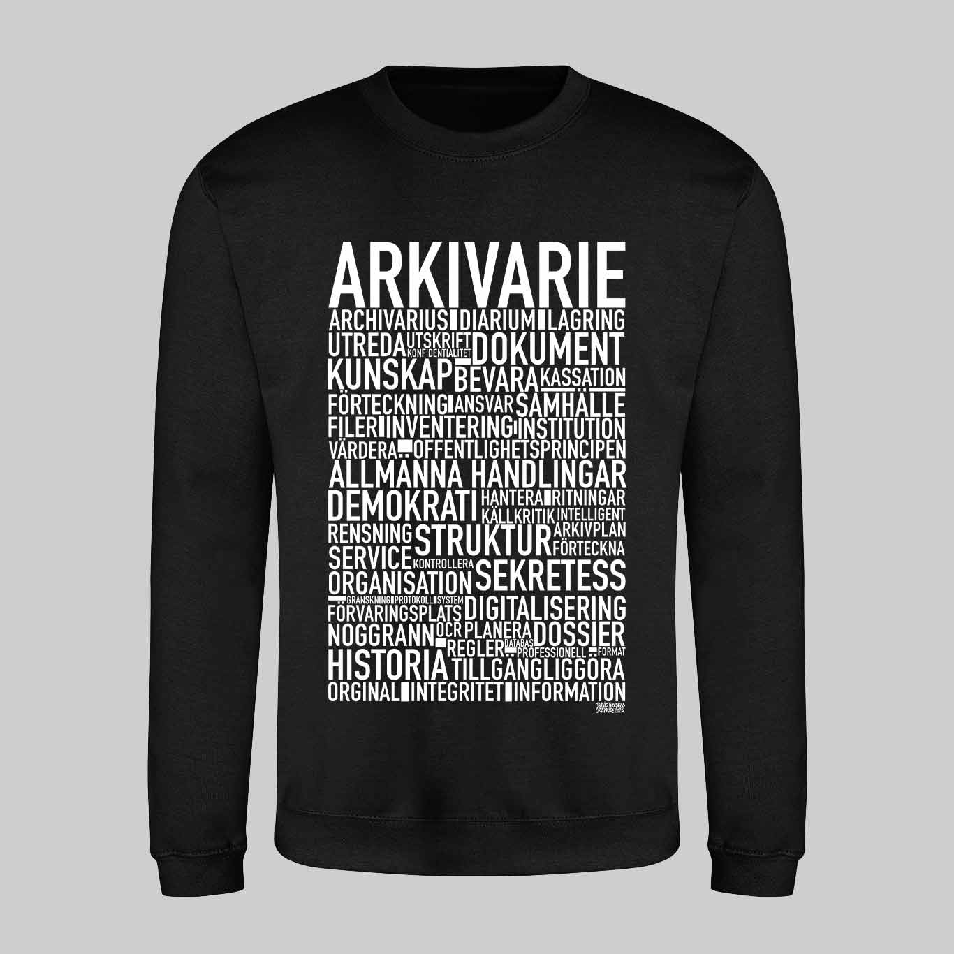 Arkivarie 2025 Text Sweatshirt
