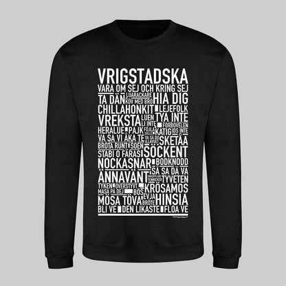 Vrigstadska Dialekt Text Sweatshirt
