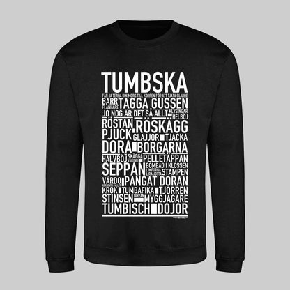 Tumbska Dialekt Text Sweatshirt