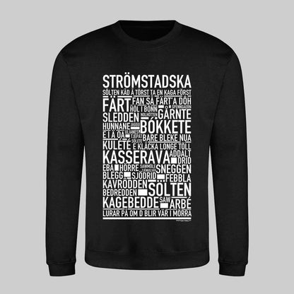 Strömstadska Dialekt Text Sweatshirt