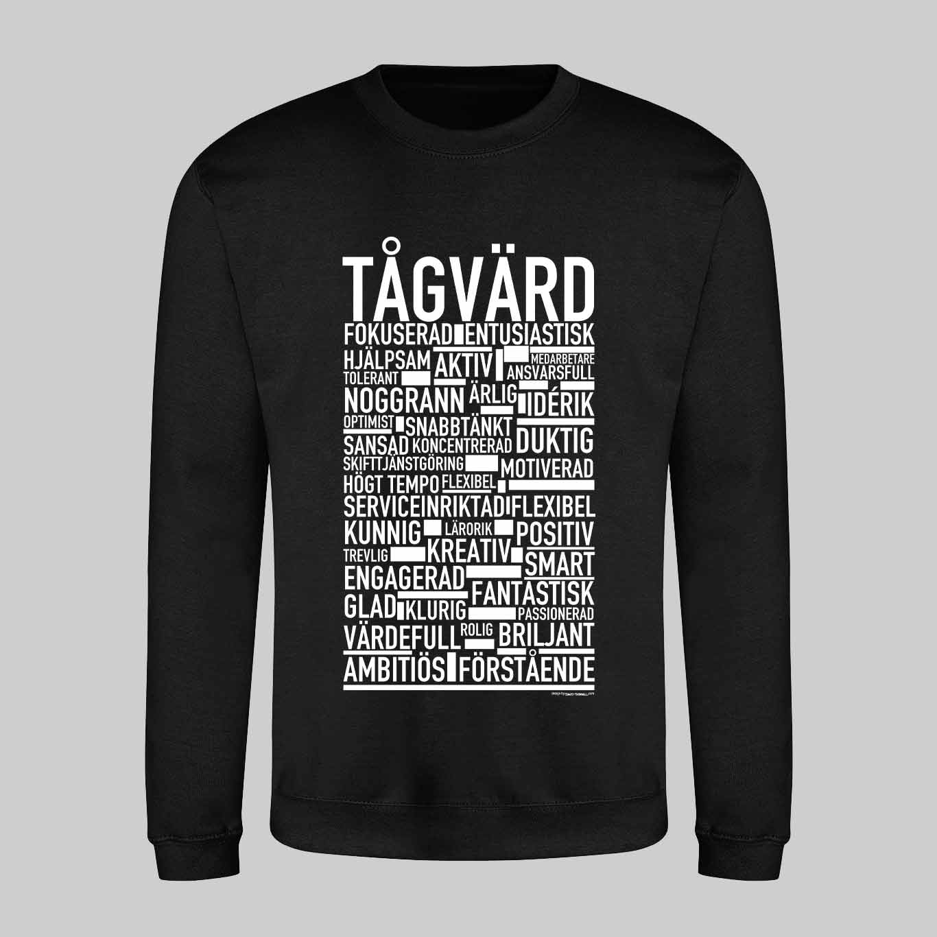 Tågvärd Text Sweatshirt