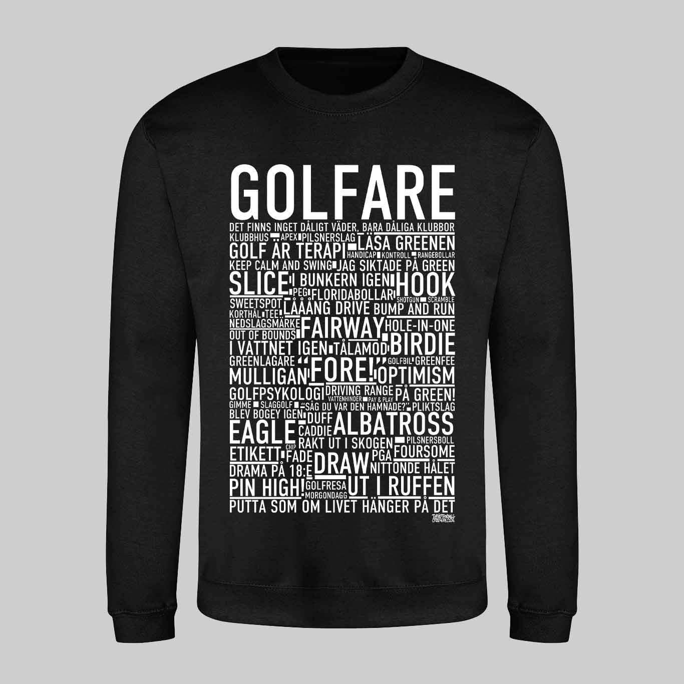 Golfare Text Sweatshirt