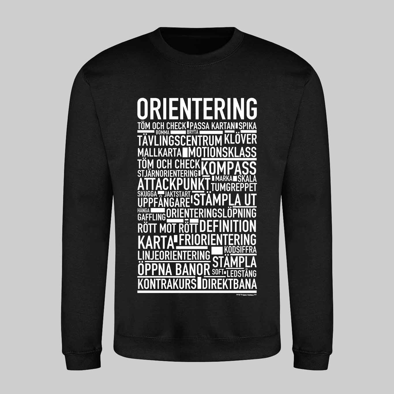 Orientering Text Sweatshirt