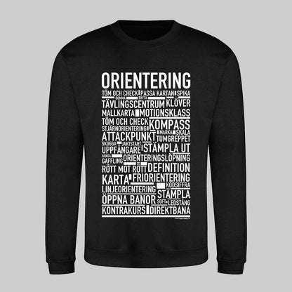 Orientering Text Sweatshirt
