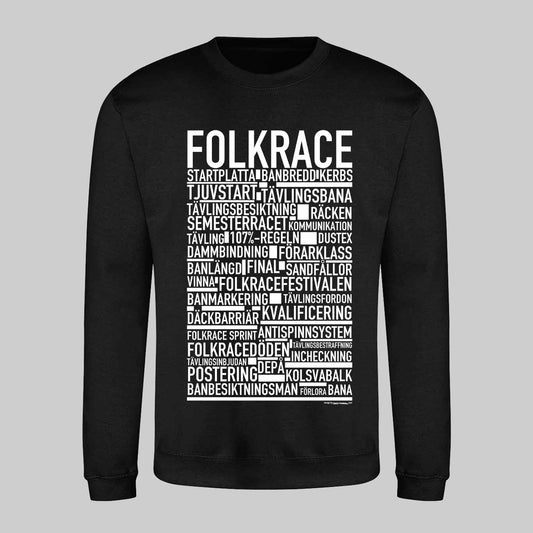 Folkrace Text Sweatshirt