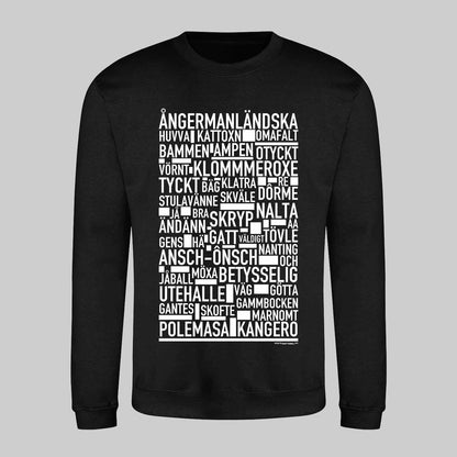 Ångermanländska Dialekt Text Sweatshirt
