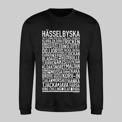 Hässelbyska Dialekt Text Sweatshirt