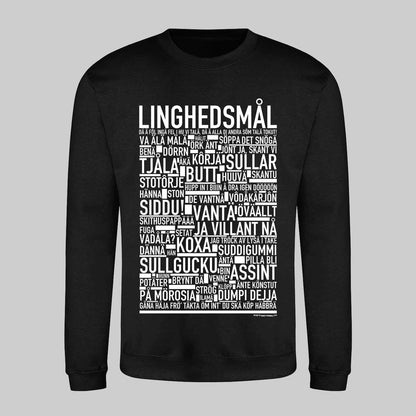 Linghedsmål Dialekt Text Sweatshirt