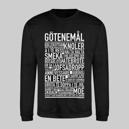 Götenemål Dialekt Text Sweatshirt