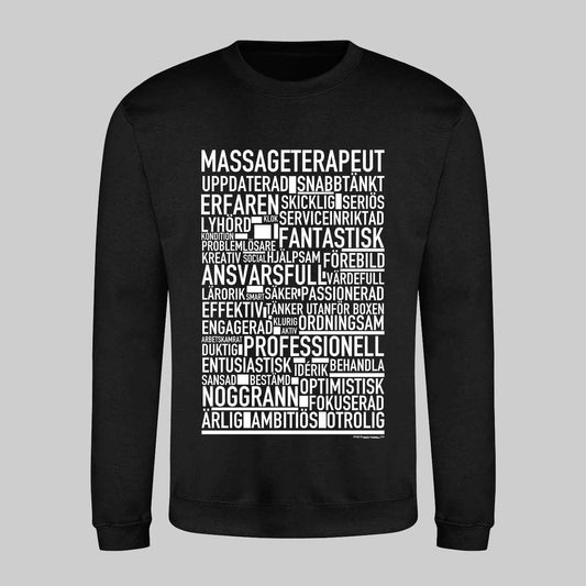 Massageterapeut Text Sweatshirt