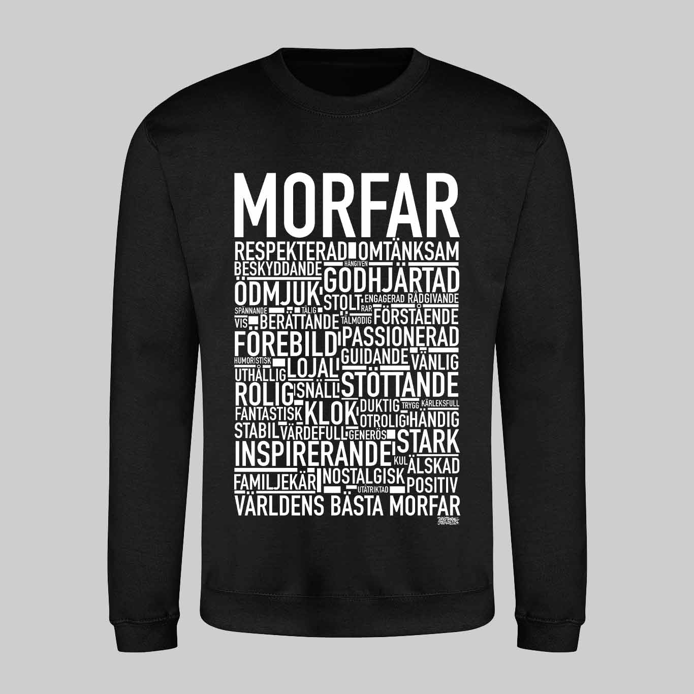 Morfar 2024 Text Sweatshirt