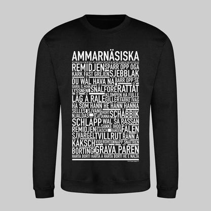 Ammarnäsiska Dialekt Text Sweatshirt