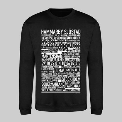 Hammarby Sjöstad Text Sweatshirt