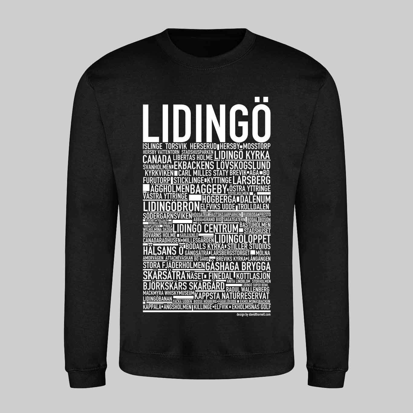Lidingö Text Sweatshirt