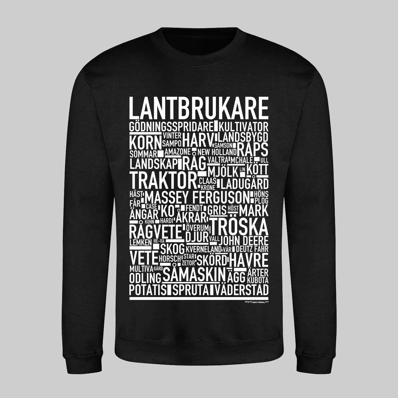 Lantbrukare Text Sweatshirt
