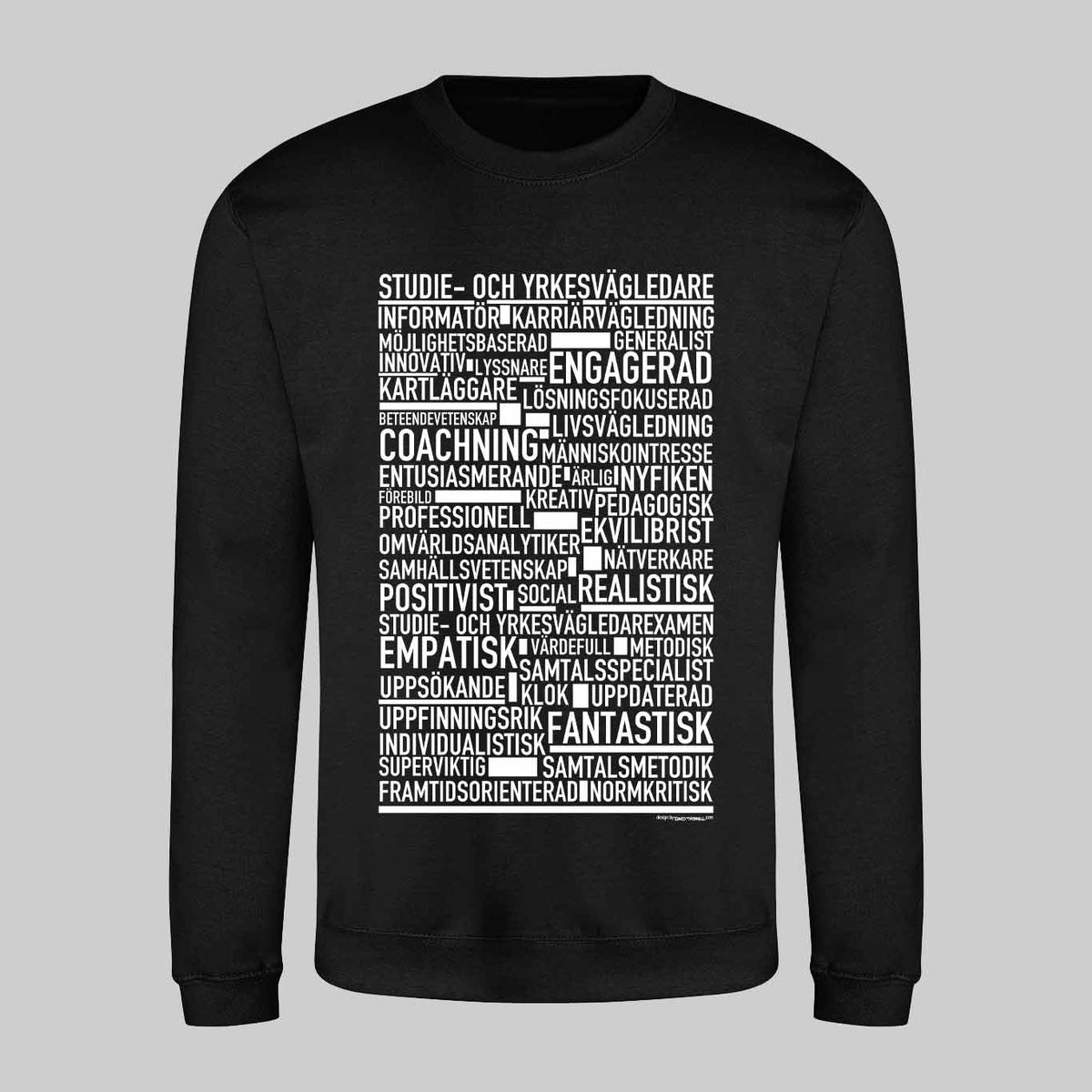 Studie- och Yrkesvägledare Text Sweatshirt