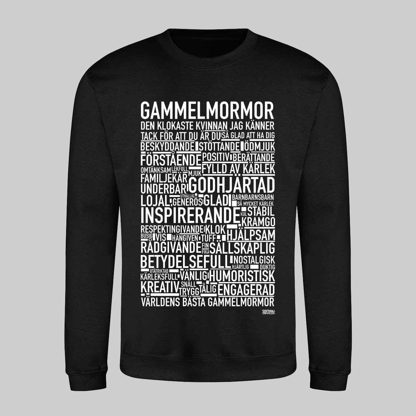 Gammelmormor 2024 Text Sweatshirt