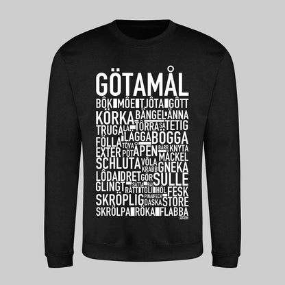 Götamål Dialekt Text Sweatshirt