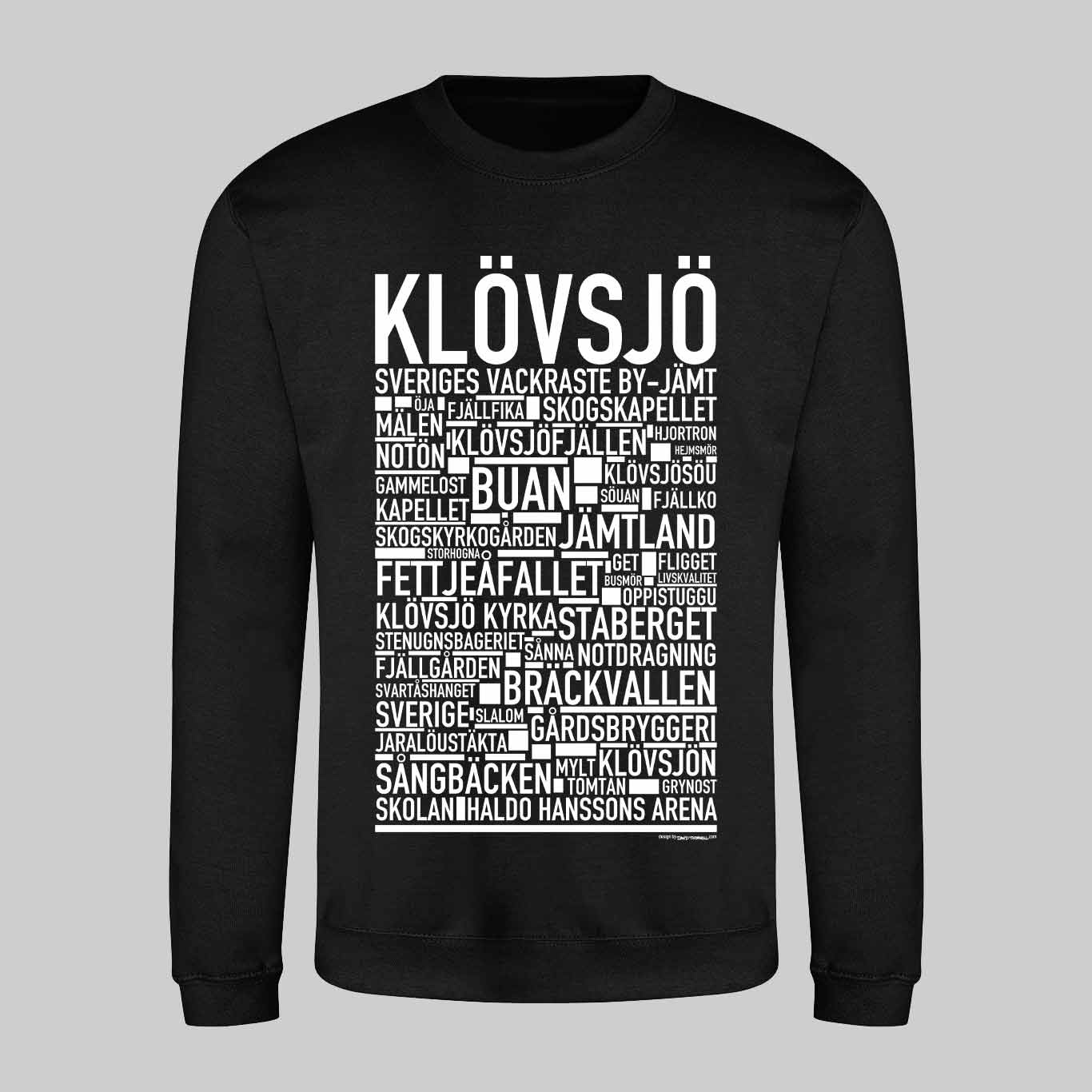 Klövsjö Text Sweatshirt