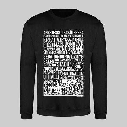 Anestesisjuksköterska Text Sweatshirt
