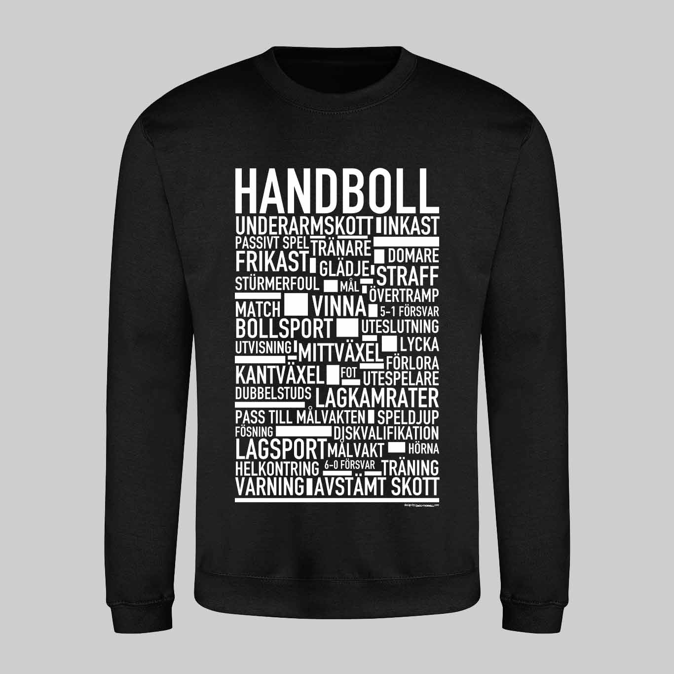 Handboll Text Sweatshirt