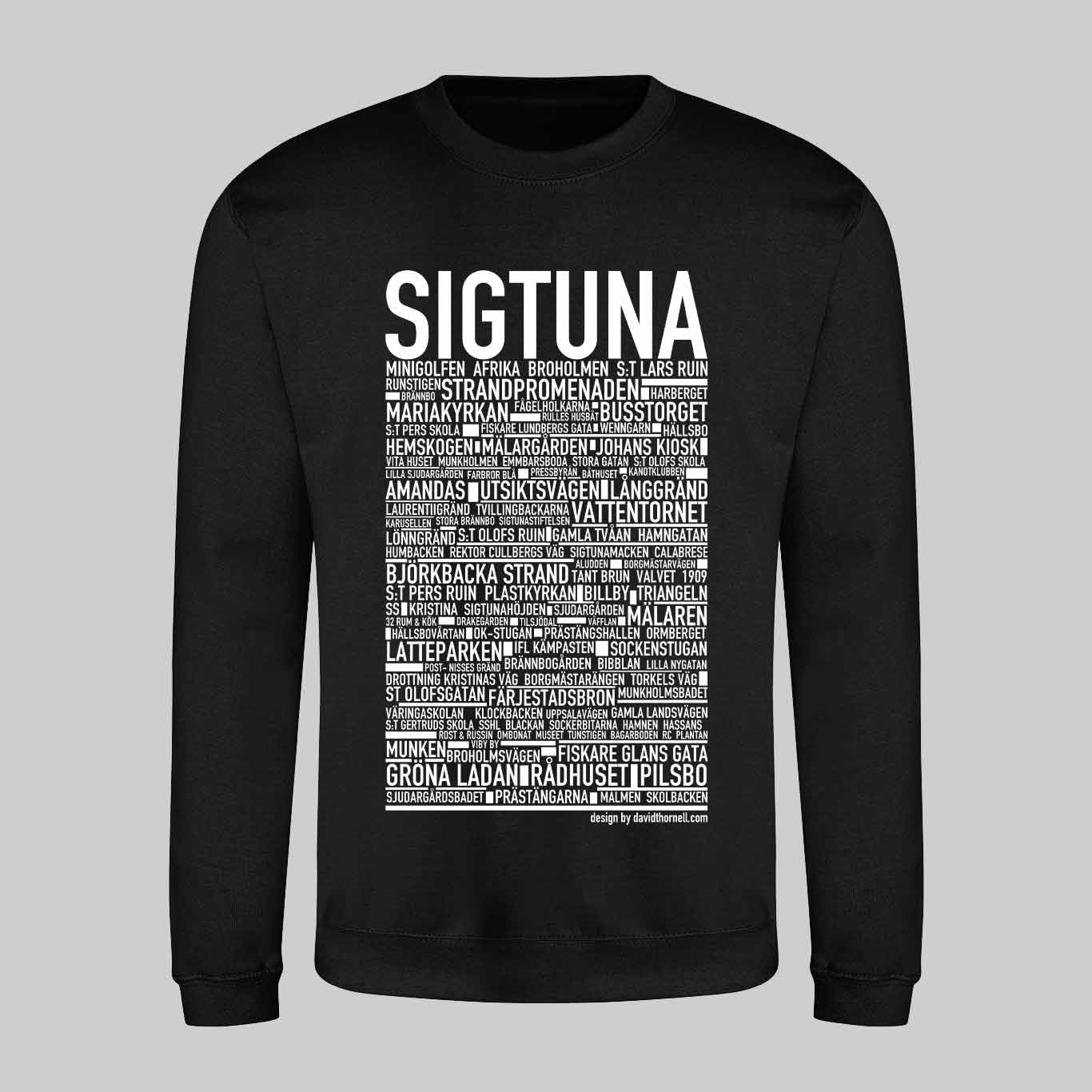 Sigtuna Text Sweatshirt