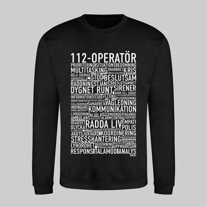 112-Operatör Text Sweatshirt