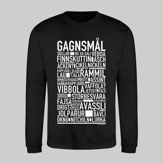 Gagnsmål Dialekt Text Sweatshirt
