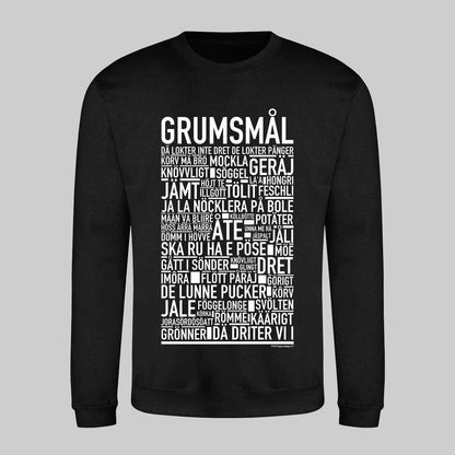Grumsmål Dialekt Text Sweatshirt
