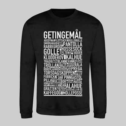 Getingemål Dialekt Text Sweatshirt