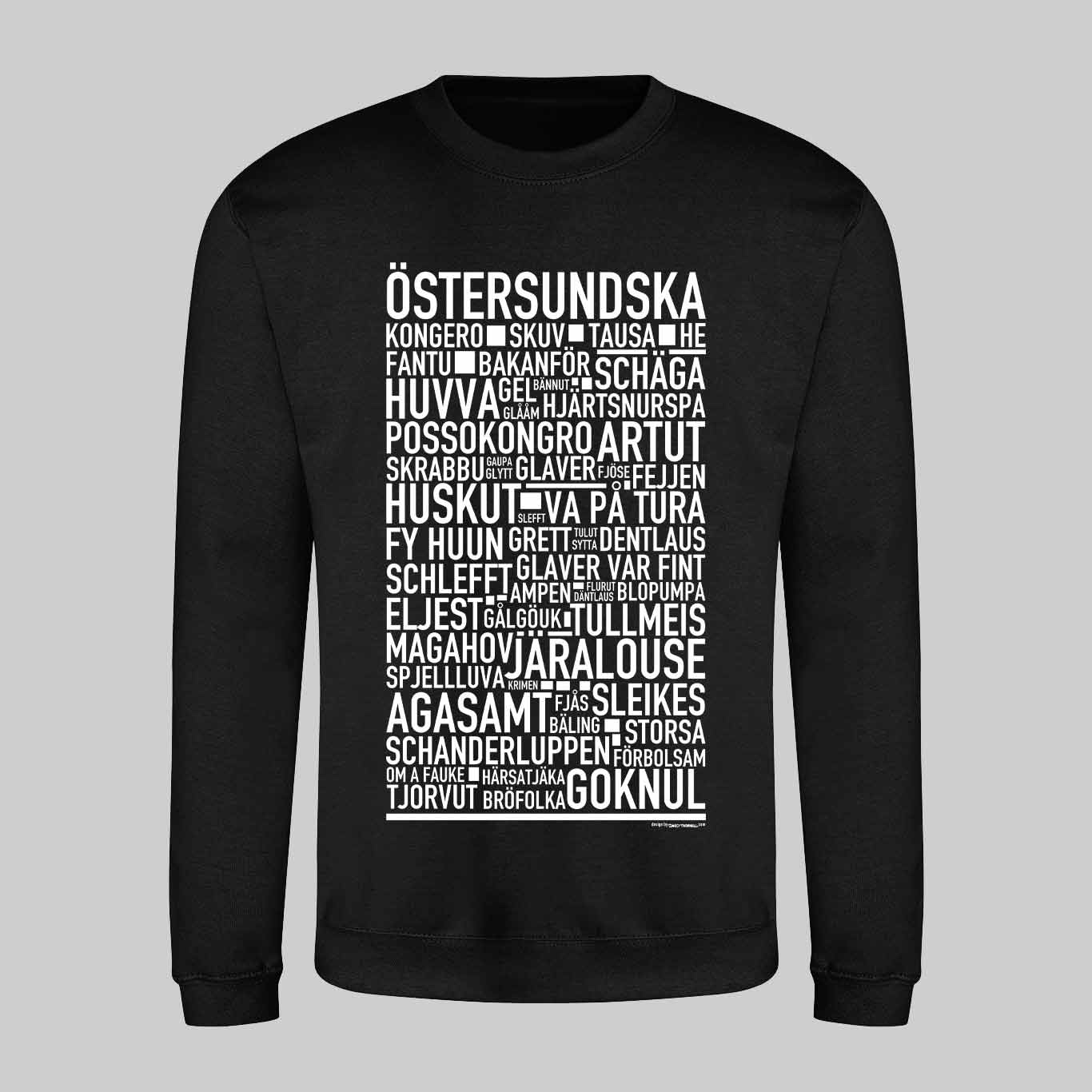Östersundska Dialekt Text Sweatshirt