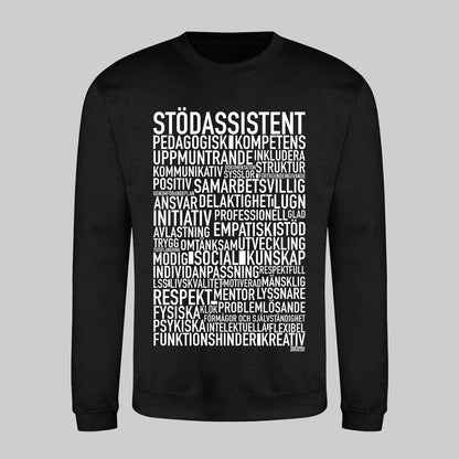 Stödassistent 2025 Text Sweatshirt