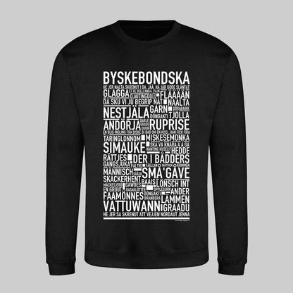 Byskebondska Dialekt Text Sweatshirt