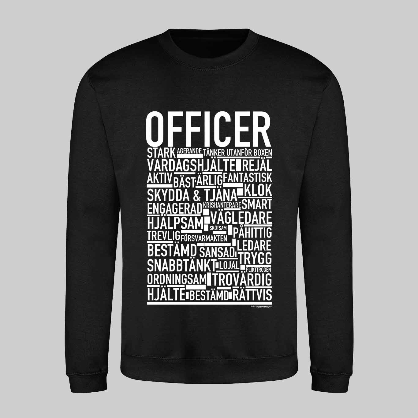 Officer Text Sweatshirt