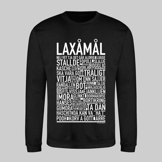 Laxåmål Dialekt Text Sweatshirt