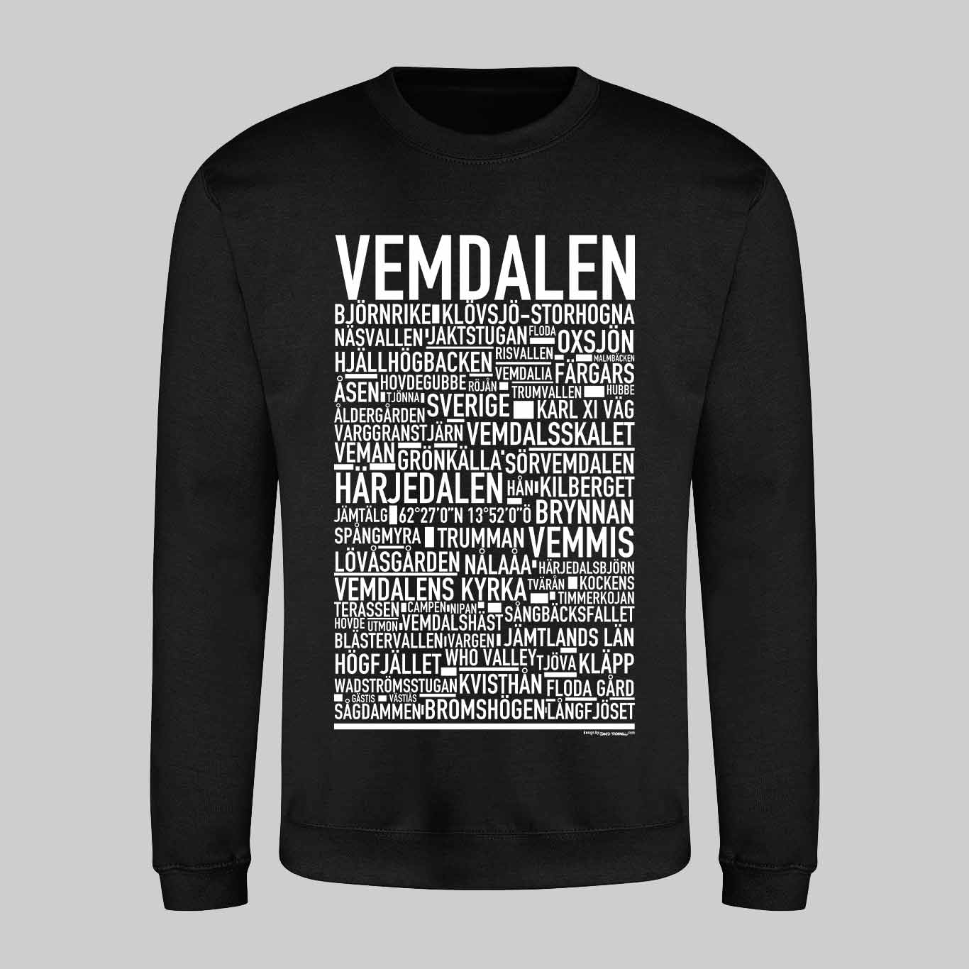 Vemdalen Text Sweatshirt