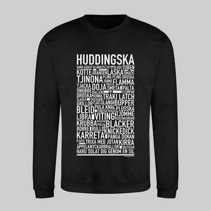 Huddingska Dialekt Text Sweatshirt