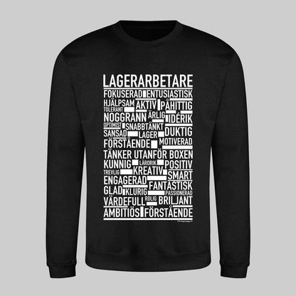 Lagerarbetare Text Sweatshirt