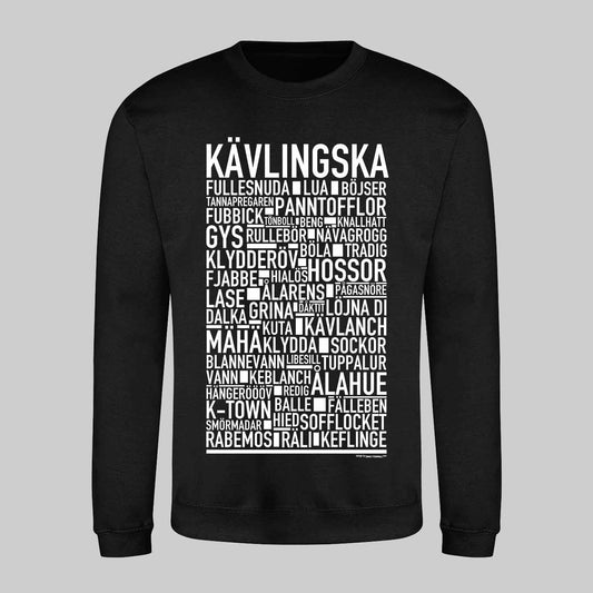 Kävlingska Dialekt Text Sweatshirt