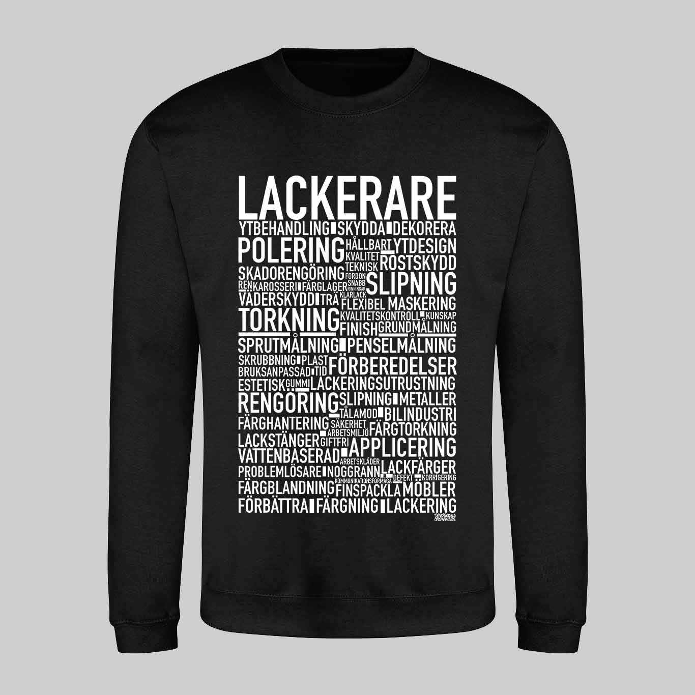Lackerare Text Sweatshirt