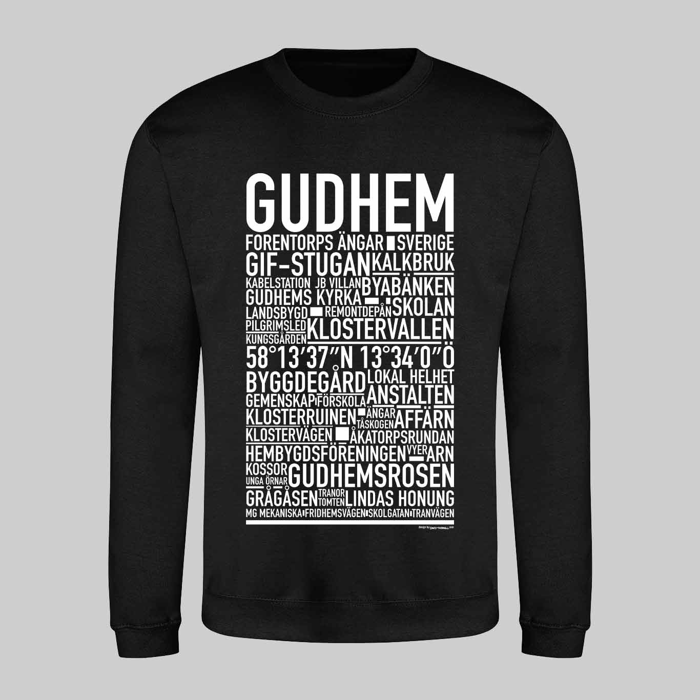 Gudhem Text Sweatshirt