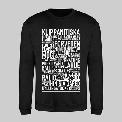 Klippanitiska Dialekt Text Sweatshirt