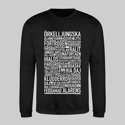 Örkelljungska Dialekt Text Sweatshirt