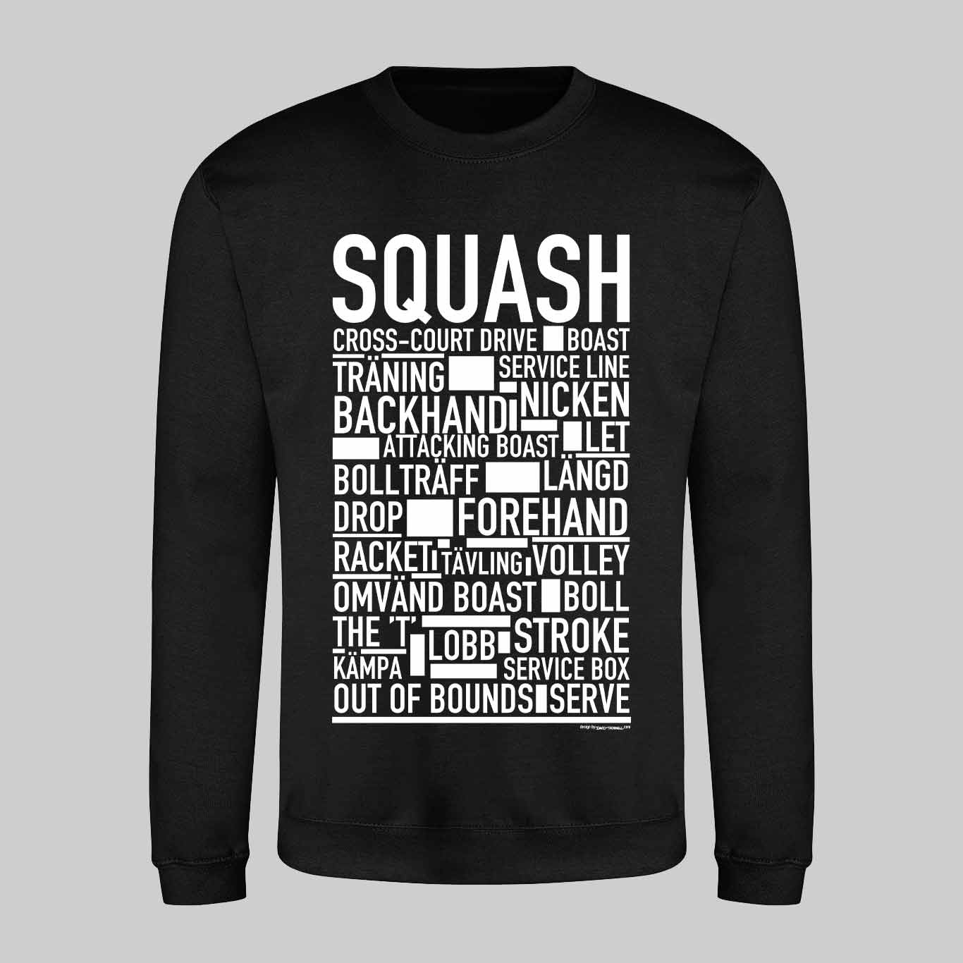 Squash Text Sweatshirt