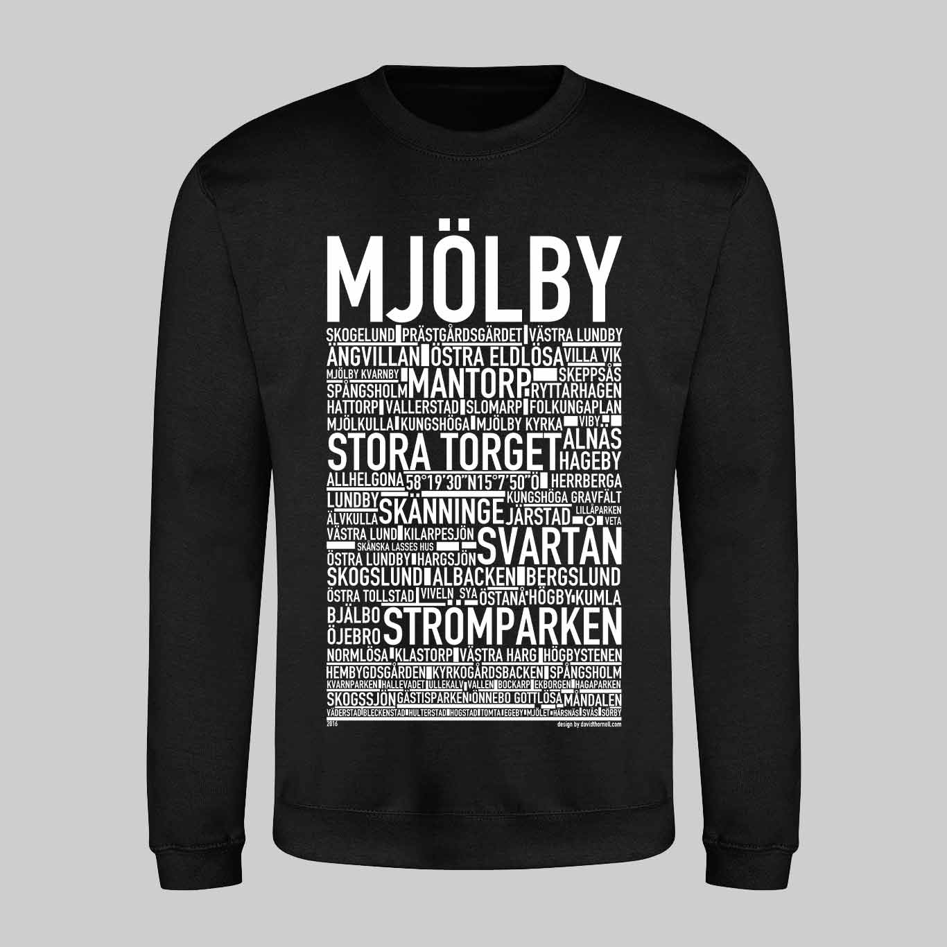 Mjölby Text Sweatshirt