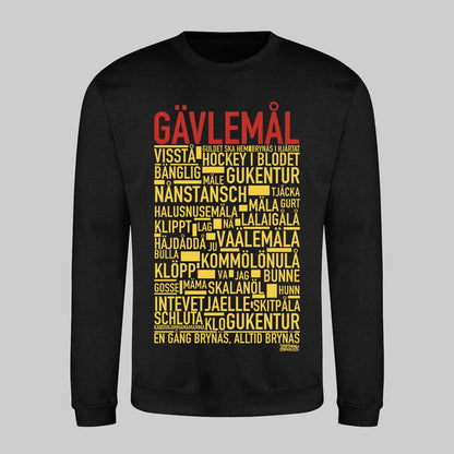 Gävlemål Brynäs I Hjärtat Text Sweatshirt