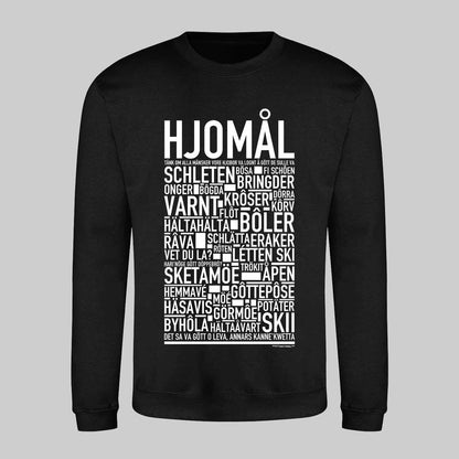 Hjomål Dialekt Text Sweatshirt