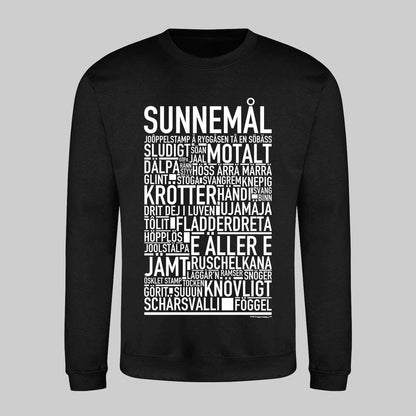 Sunnemål Dialekt Text Sweatshirt